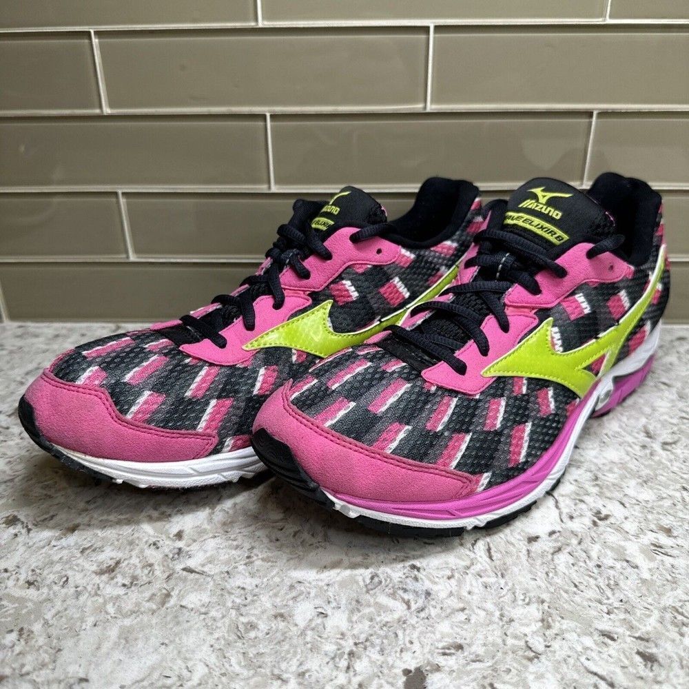 Mizuno Wave Elixir 8 Athletic Running Shoes - Picture 2 of 9